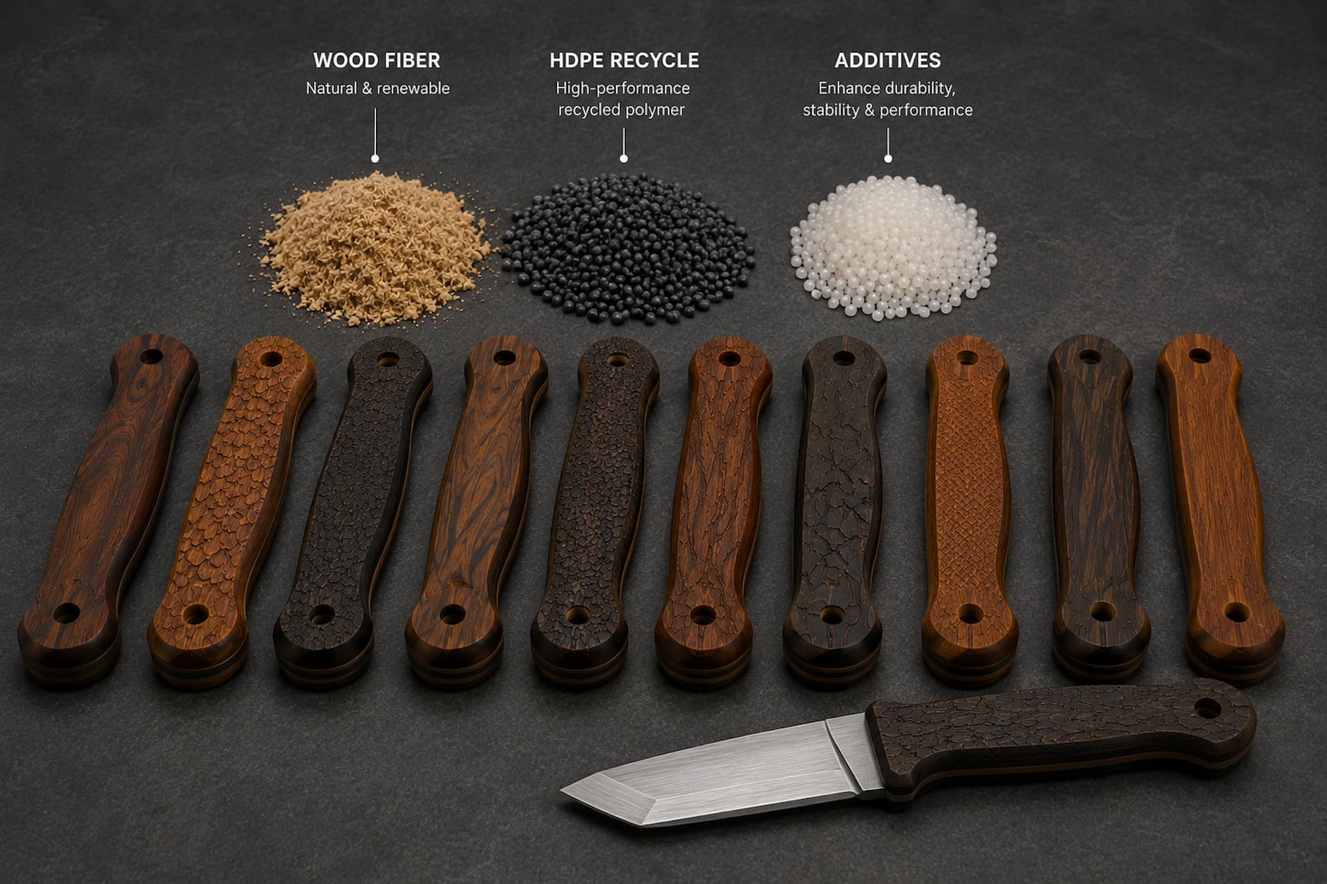 UrbanCore WPC Injection Compound pellets