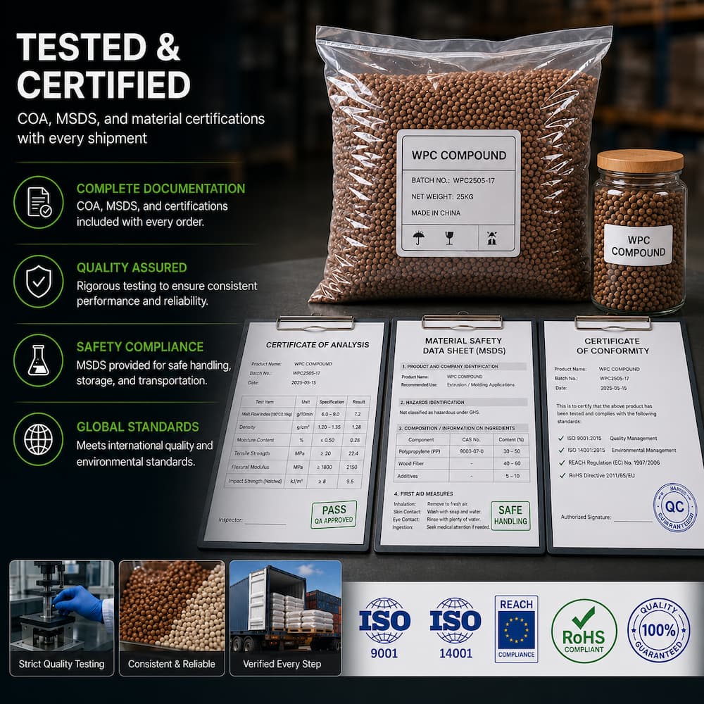 Tested and certified for global climates
