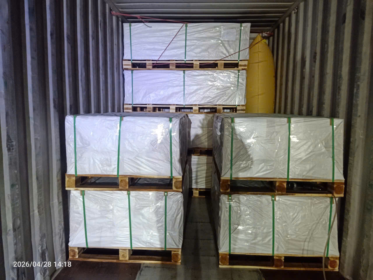 UBC WPC container loading